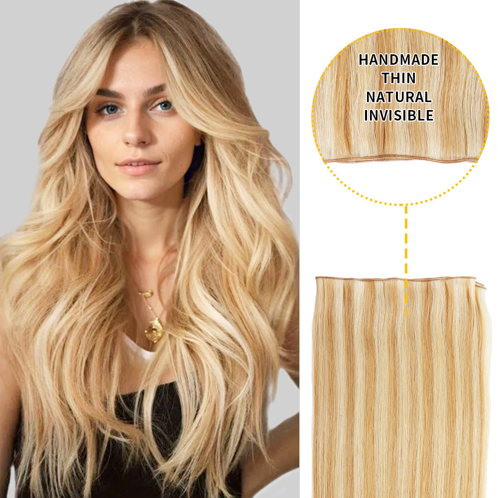 Yilite (#P27/613) Strawberry Blonde Bleach Blonde Genius Weft