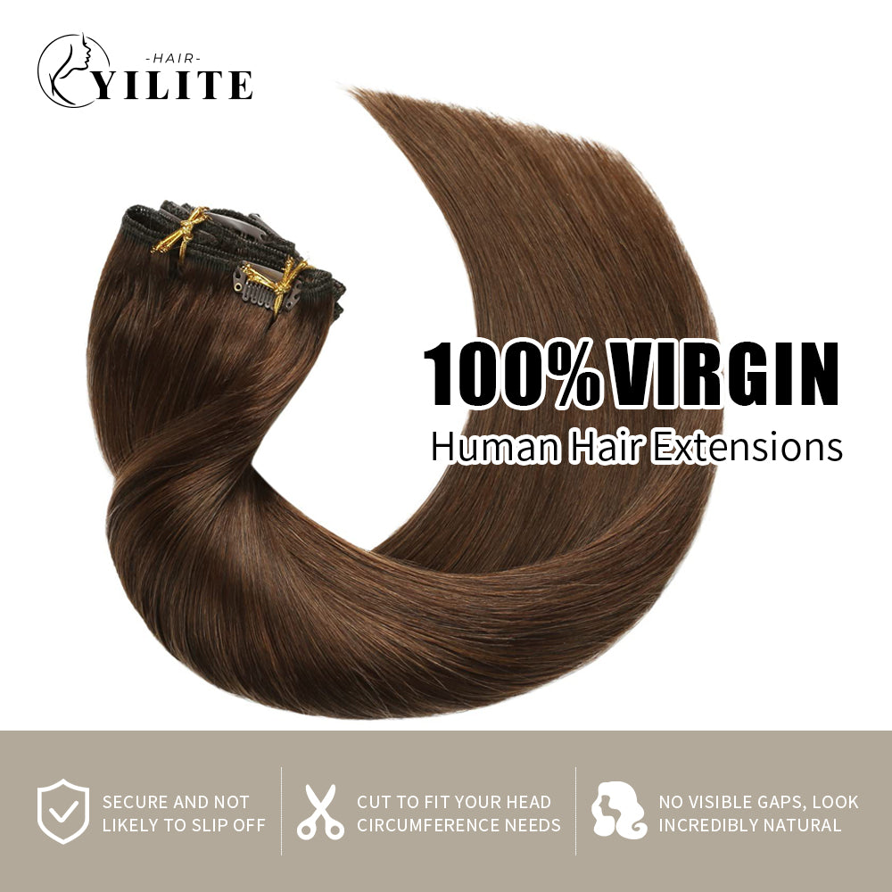 Yilite (#6) Chestnut Brown Classic Clip Ins