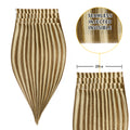 Yilite (#P6/613) Chestnut Brown Balayage Tape Weft Hair Extensions
