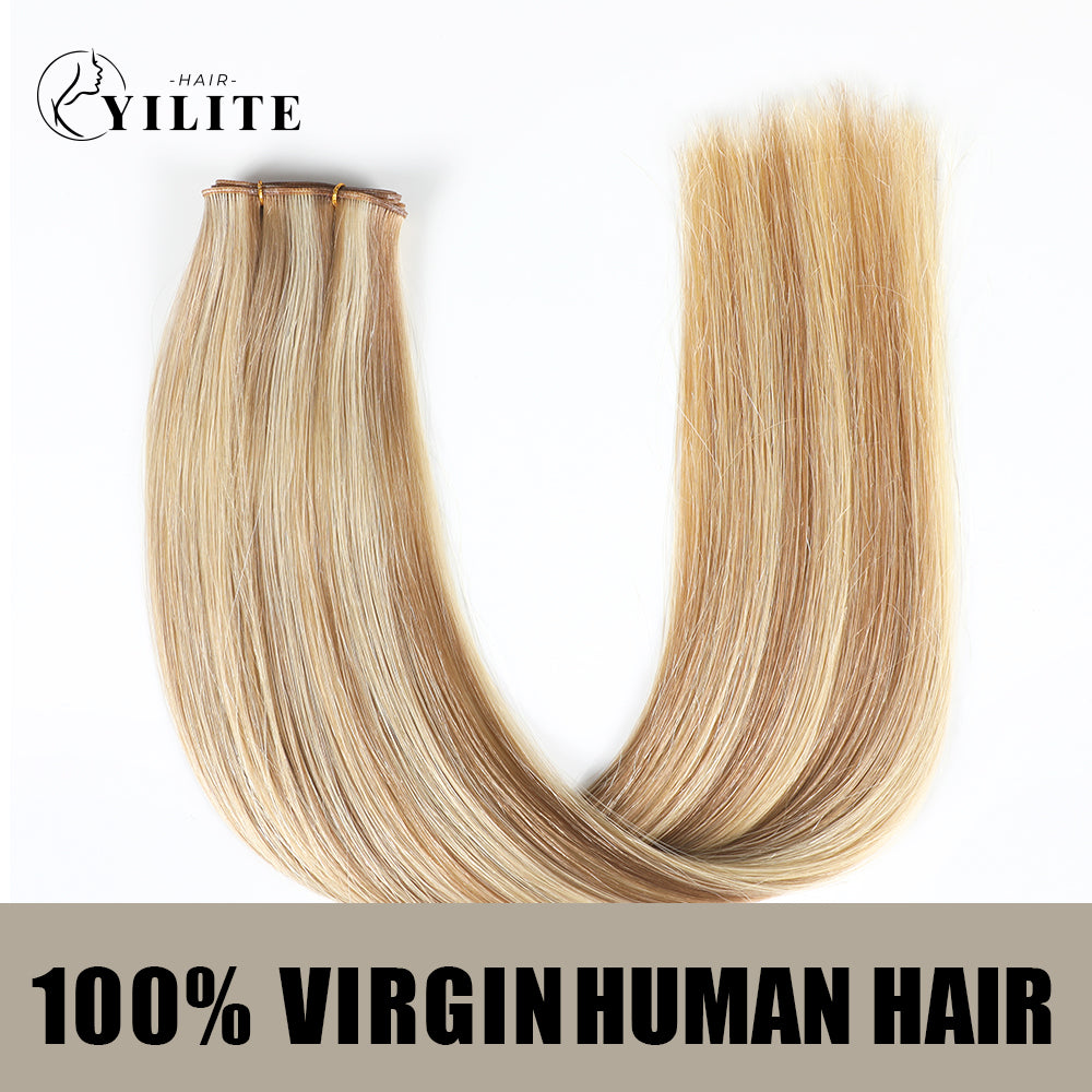 Yilite (#P18/613) Ash Blonde Highlights Genius Weft