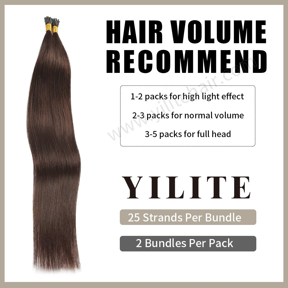 Yilite (#2) Darkest Brown I Tip Extensions