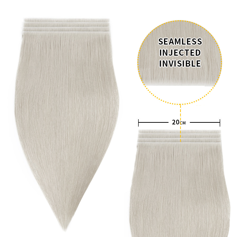 Yilite Silver Tape Weft Hair Extensions