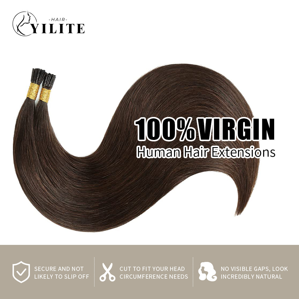 Yilite (#2) Darkest Brown I Tip Extensions