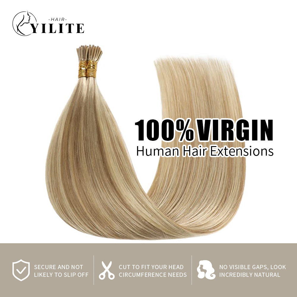 Yilite (#P18/613) Ash Blonde Highlights I Tip Extensions