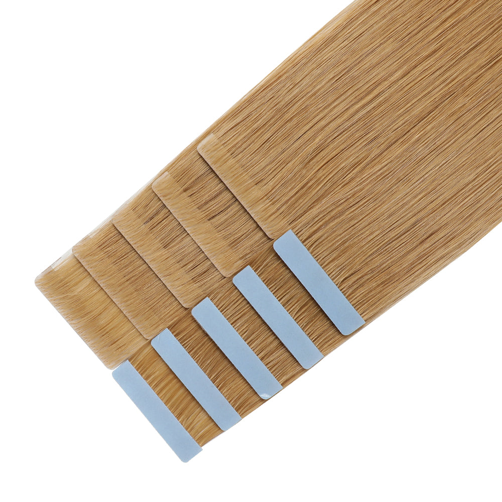 Yilite (#27) Strawberry Blonde Invisible Tape In Extensions 20Pcs