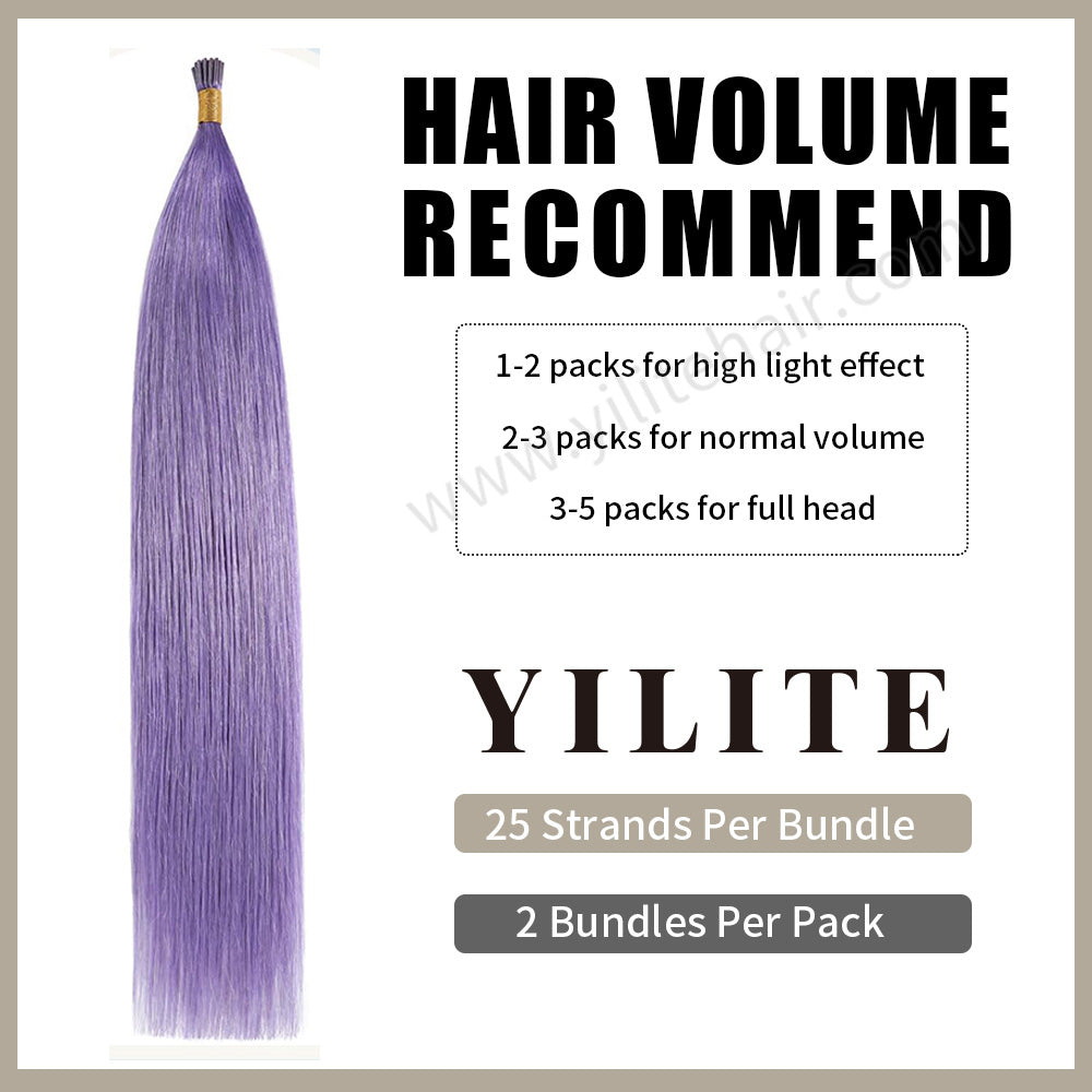 Yilite Rose Purple I Tip Extensions