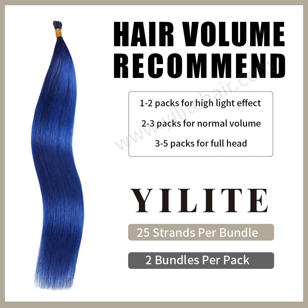 Yilite Blue I Tip Extensions