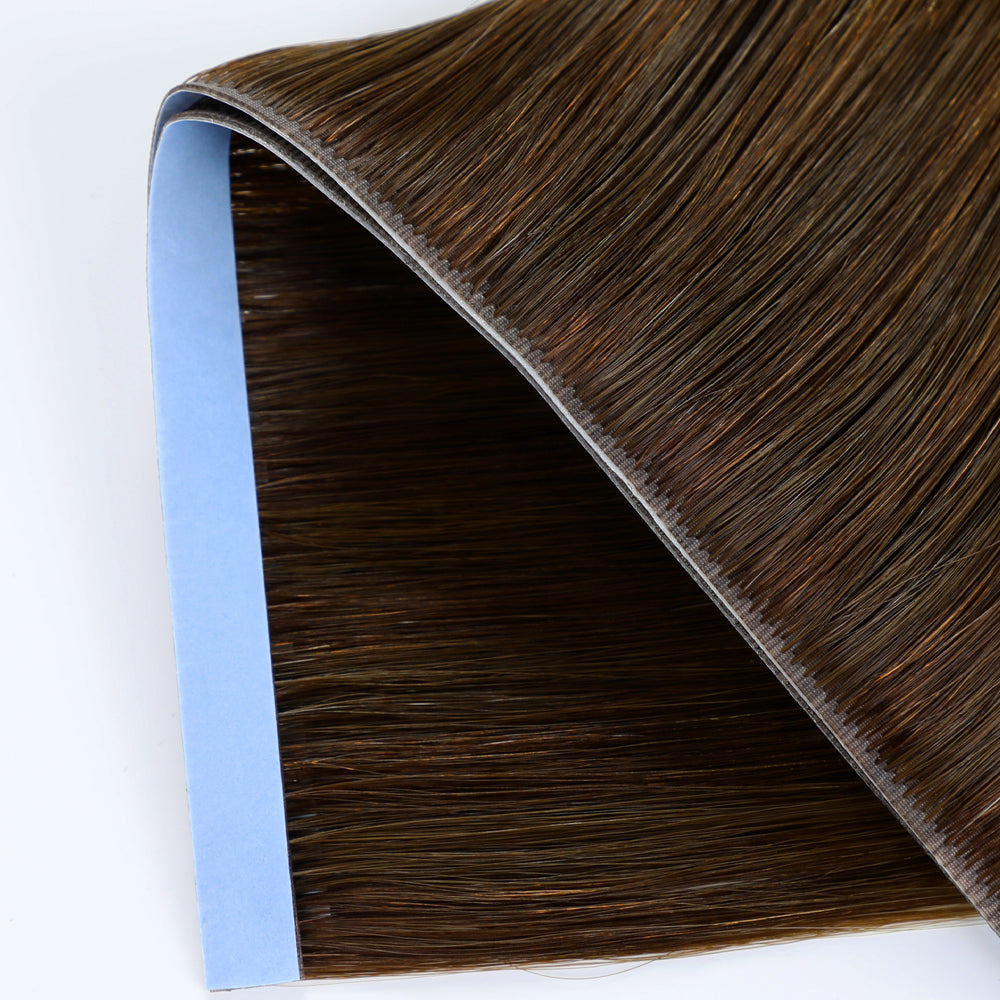 Yilite (#P6/613/T4) Brown to Blonde Balayage Tape Weft Hair Extensions