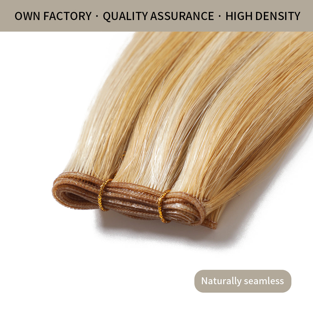 Yilite (#P27/613) Strawberry Blonde Bleach Blonde Genius Weft