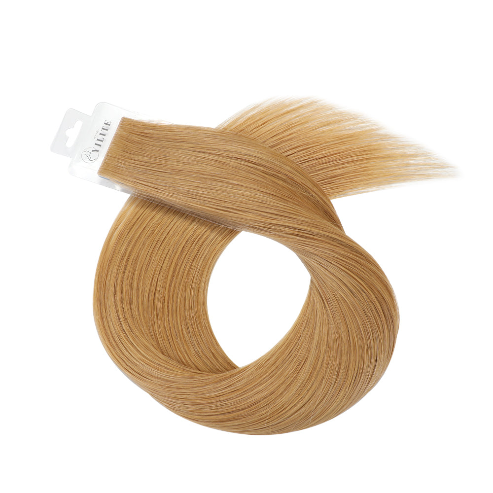 Yilite (#27) Strawberry Blonde Invisible Tape In Extensions 20Pcs