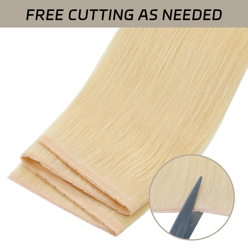 Yilite (#613) Bleach Blonde Butterfly Weft Hair Extensions