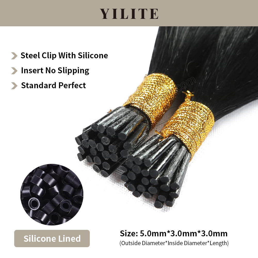 Yilite (#1) Jet Black I Tip Extensions