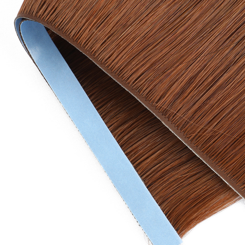 Yilite (#33) Dark Auburn Tape Weft Hair Extensions