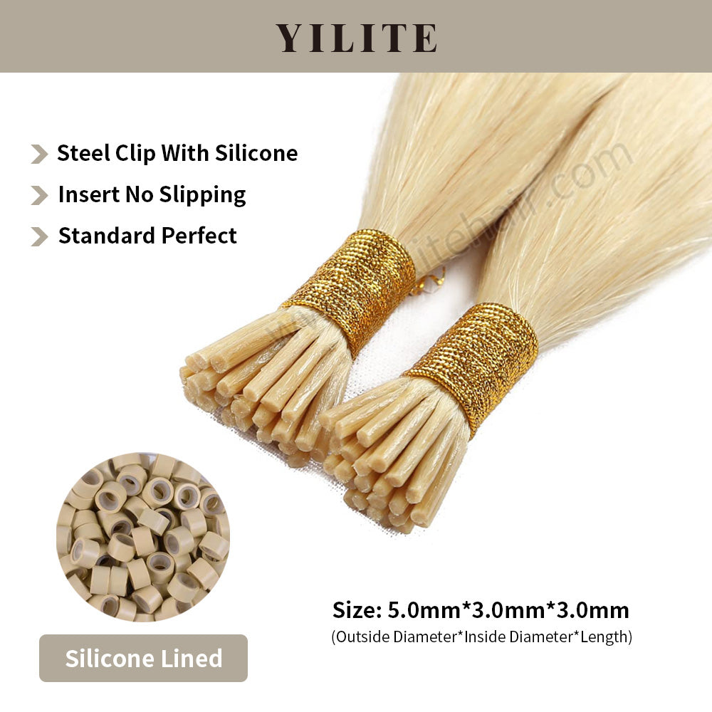 Yilite (#60) Platinum Blonde I Tip Extensions