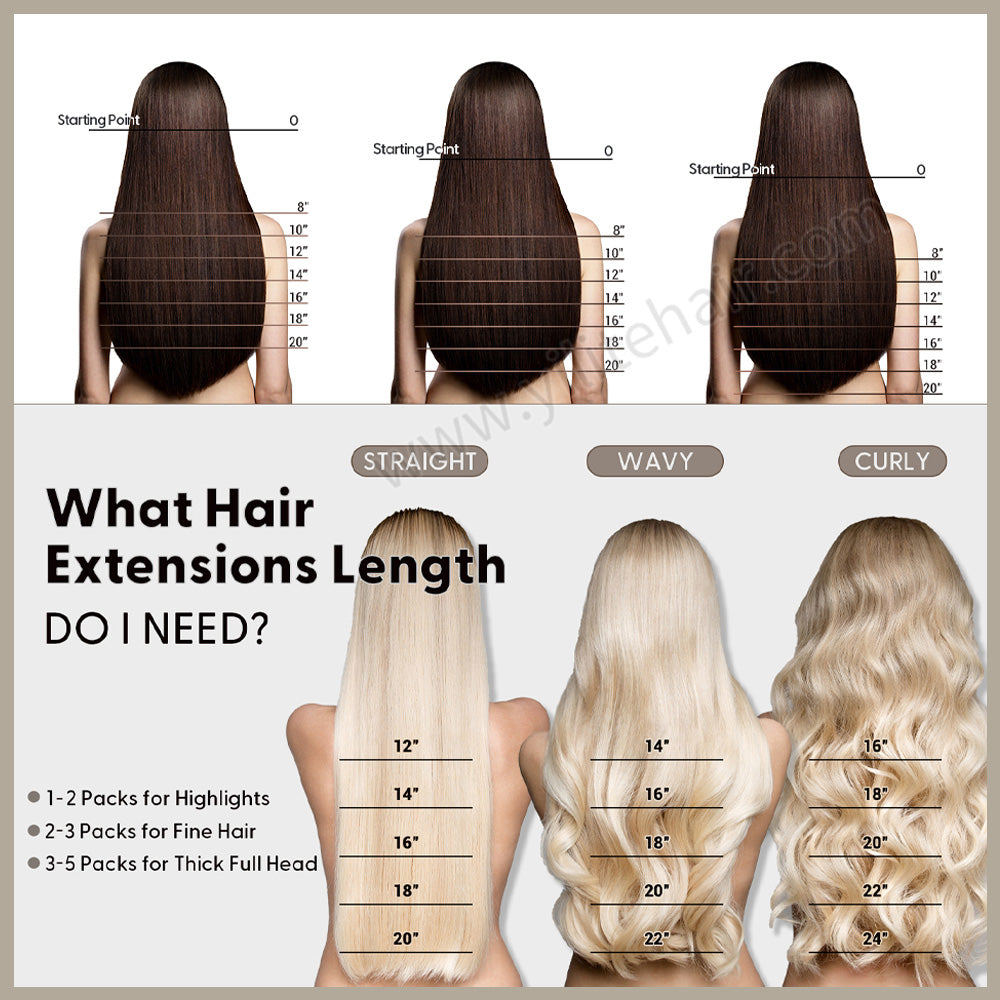 Yilite  (#T2/P18/613) Darkest Brown with Blonde Balayage Invisible Tape In Extensions 20Pcs