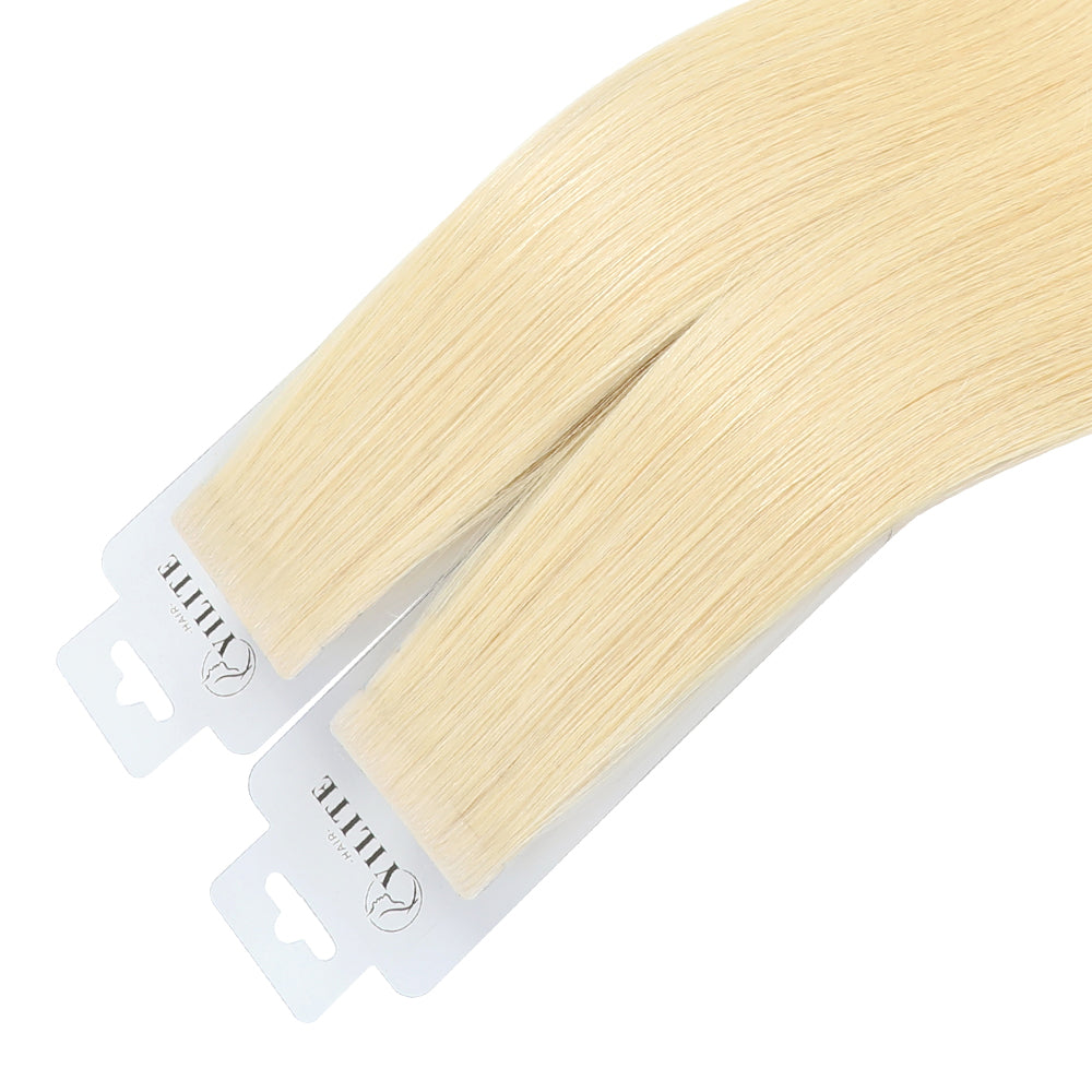 Yilite (#613) Bleach Blonde Invisible Tape In Extensions 20Pcs