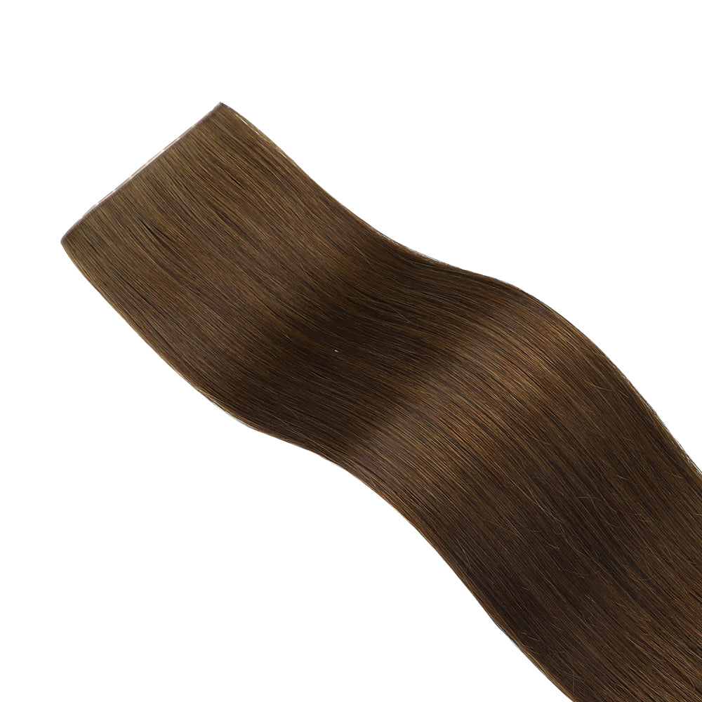 Yilite (#4) Chocolate Brown Butterfly Weft Hair Extensions