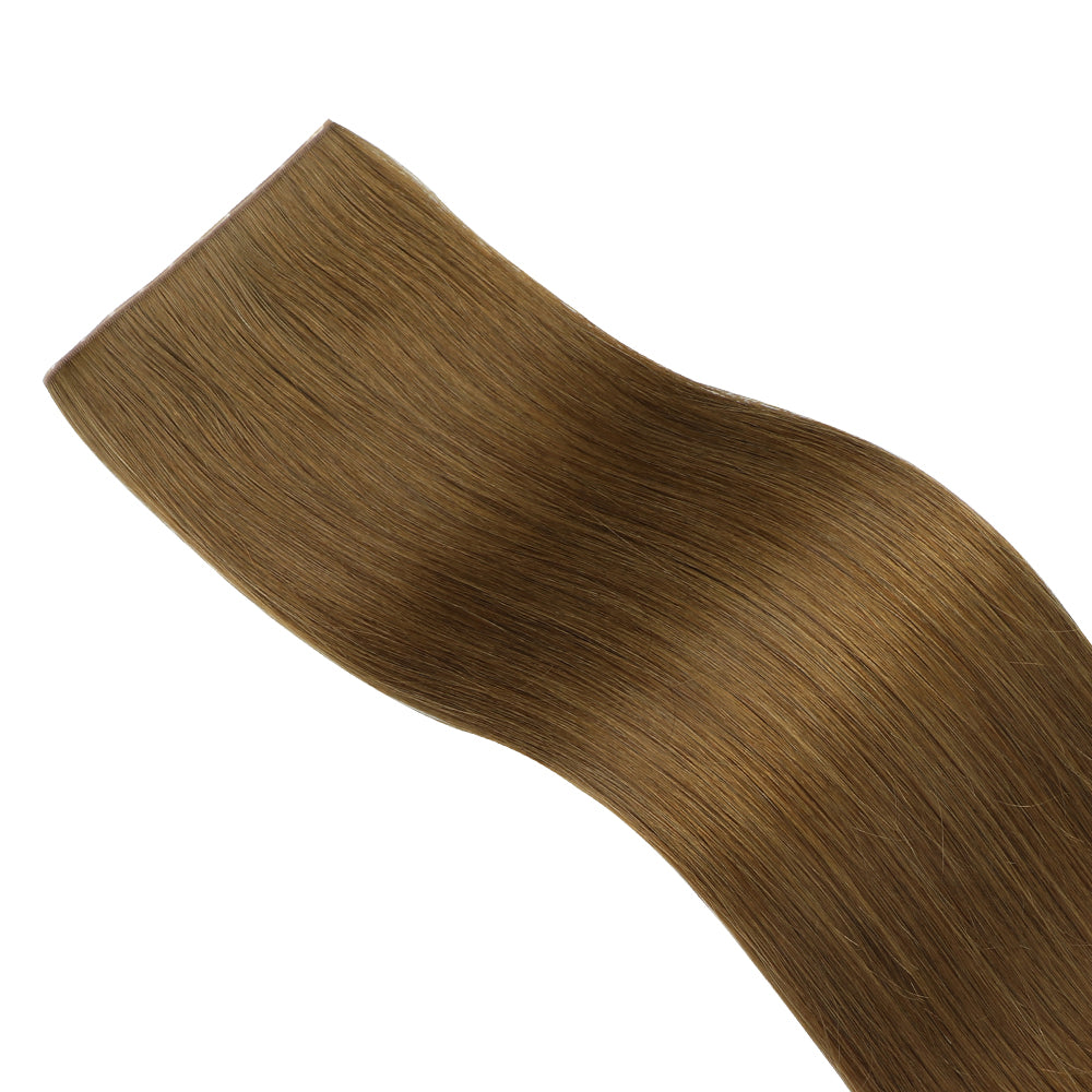 Yilite (#6) Chestnut Brown Butterfly Weft Hair Extensions