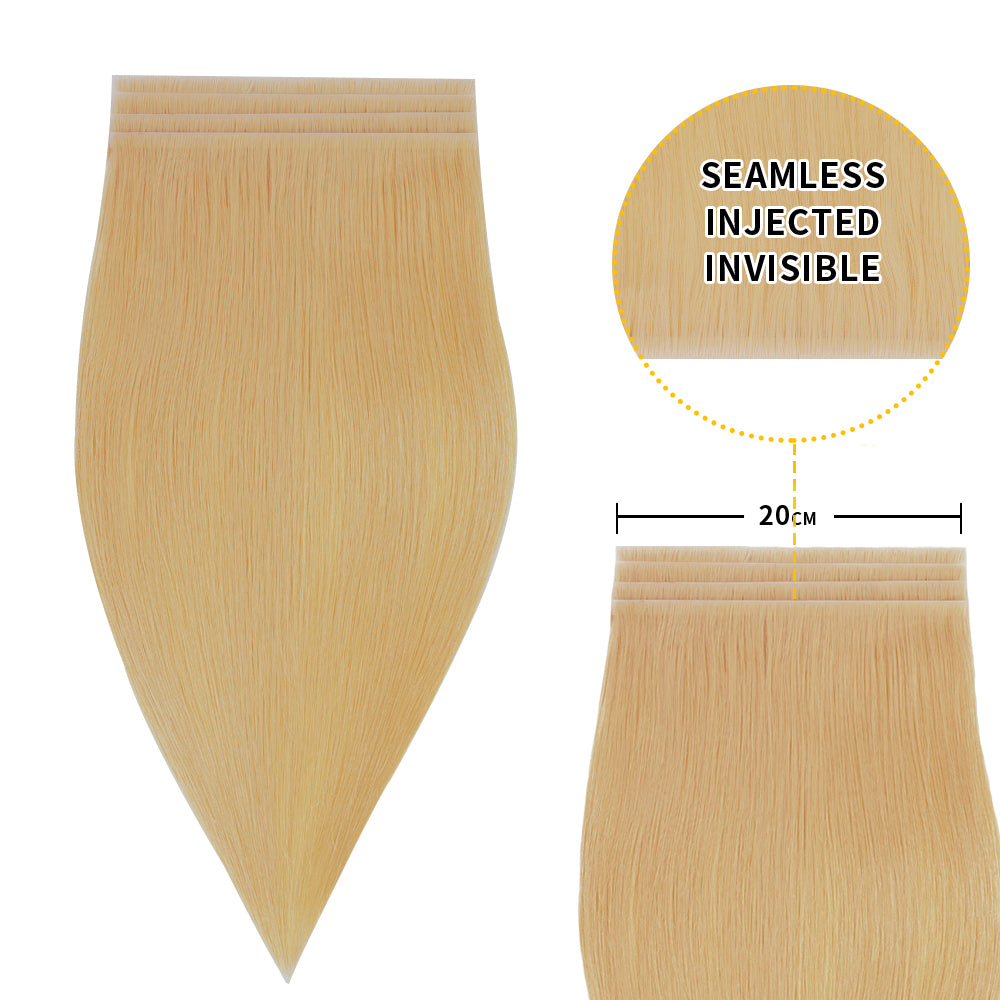 Yilite (#27) Strawberry Blonde Tape Weft Hair Extensions