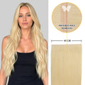 Yilite (#613) Bleach Blonde Butterfly Weft Hair Extensions