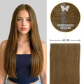 Yilite (#6) Chestnut Brown Butterfly Weft Hair Extensions