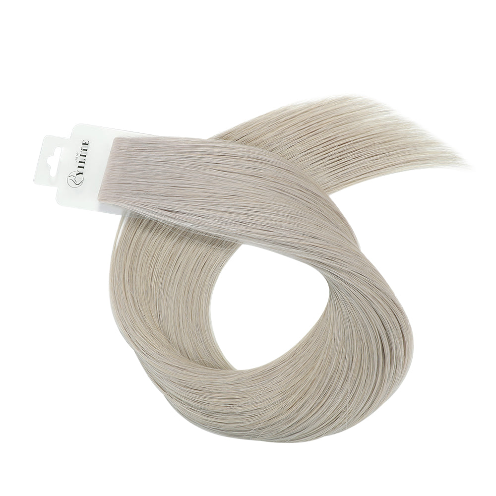 Yilite Silver Invisible Tape In Extensions 20Pcs