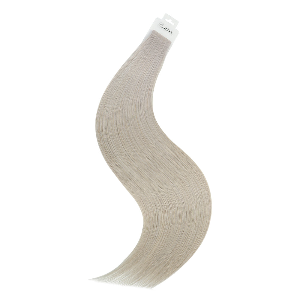 Yilite Silver Invisible Tape In Extensions 20Pcs