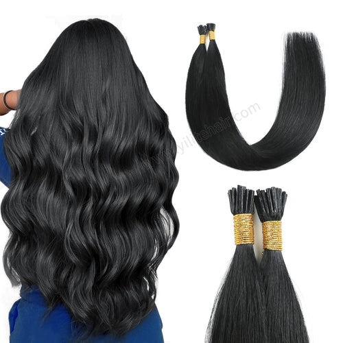 Yilite (#1) Jet Black I Tip Extensions