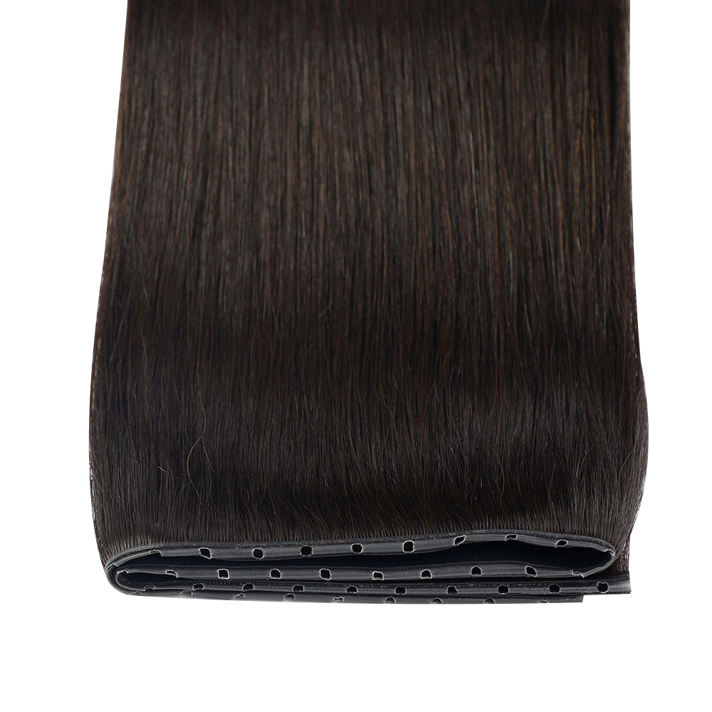 Yilite (#1B) Natural Black Butterfly Weft Hair Extensions