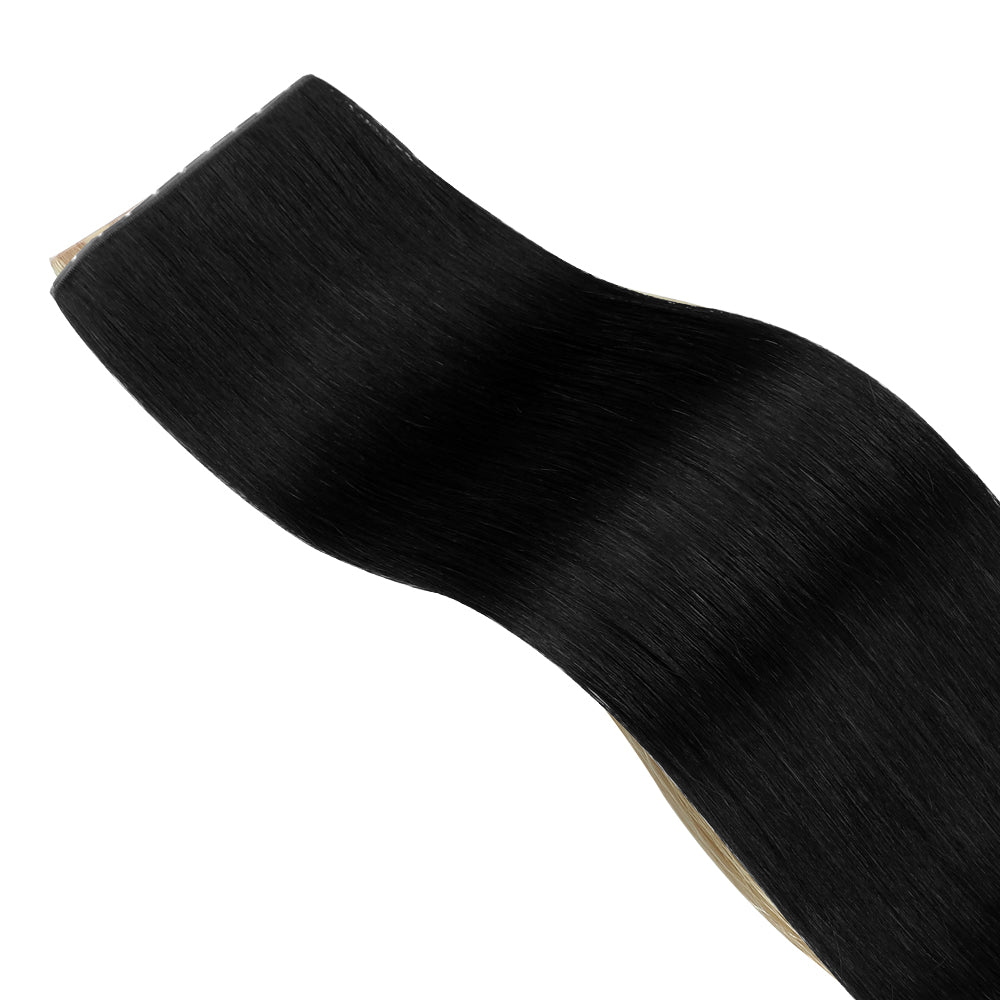 Yilite (#1) Jet Black Butterfly Weft Hair Extensions