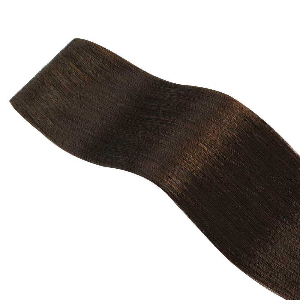 Yilite (#2) Darkest Brown Butterfly Weft Hair Extensions