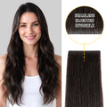 Yilite (#1B) Natural Black Invisible Tape In Extensions 20Pcs
