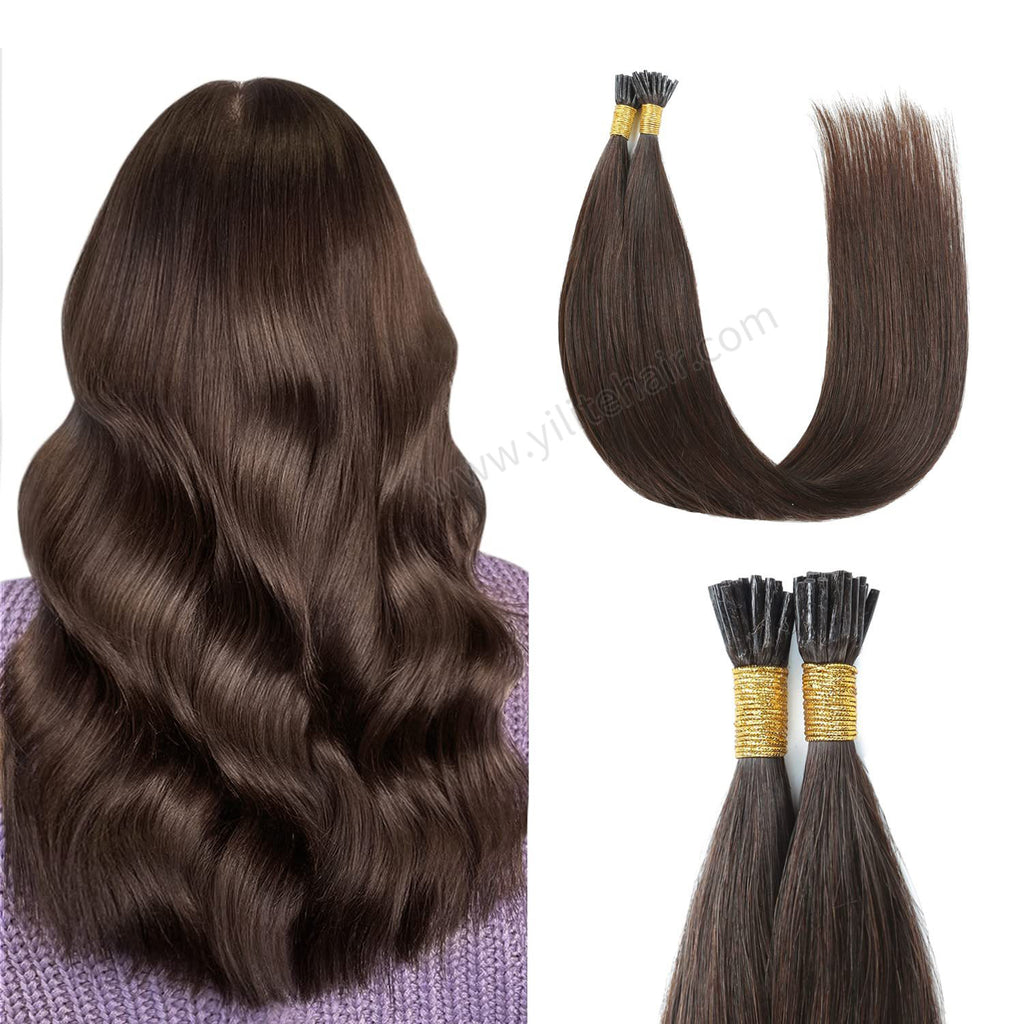 Yilite (#2) Darkest Brown I Tip Extensions