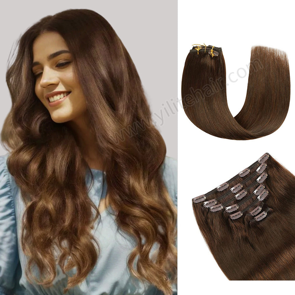 Yilite (#6) Chestnut Brown Classic Clip Ins