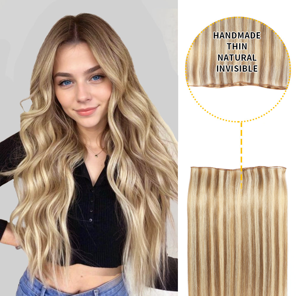 Yilite (#P18/613) Ash Blonde Highlights Genius Weft
