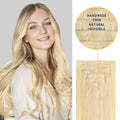 Yilite (#613) Bleach Blonde Seamless Clip Ins 7Pcs