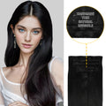 Yilite (#1) Jet Black Seamless Clip Ins 7Pcs