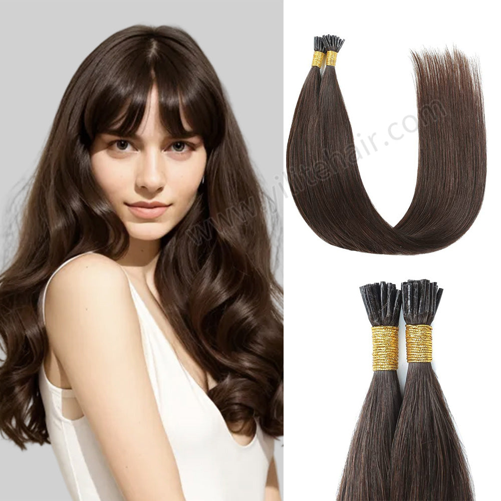Yilite (#2) Darkest Brown I Tip Extensions