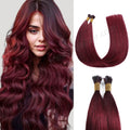 Yilite (#99J) Burgundy I Tip Extensions